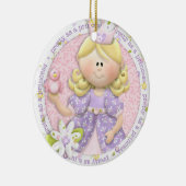 プリンセかわいらしス写真オーナメントとして セラミックオーナメント (右)
