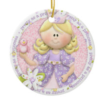 プリンセかわいらしス写真オーナメントとして