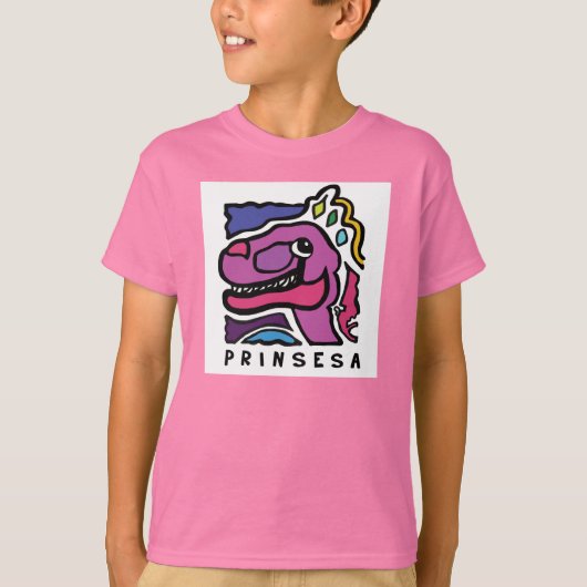 プリンセサフィルムロゴ – キッズ Tシャツ (正面)