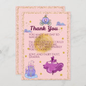 プリンセスありがとう サンキューカード (正面/裏面)