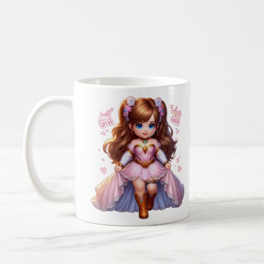 プリンセスいい女 コーヒーマグカップ (左)