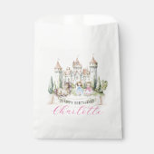 プリンセスおとぎ話バースデーパーティー フェイバーバッグ (正面)