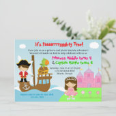 プリンセスおよび海賊双生児の共同誕生会 招待状 (スタンド正面)