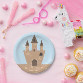 プリンセスおよび魅了された城 ペーパープレート (パーティー)