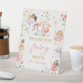 プリンセスお洒落フェアリー誕生日パーティーデコール 台座サイン (インサイチュ)