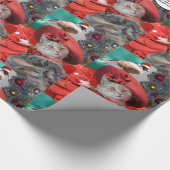 プリンセスお祝い猫 ラッピングペーパー (角)