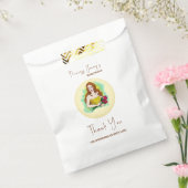 プリンセスからクイーンへのブライズシャワー フェイバーバッグ (封をした状態)