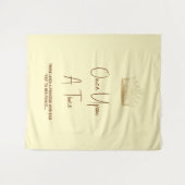 プリンセスから女王へのブライズシャワー タペストリー (正面(横))