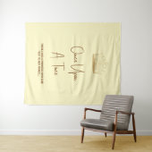 プリンセスから女王へのブライズシャワー タペストリー (インサイチュ(横))