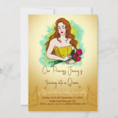 プリンセスから女王 招待状 (正面)