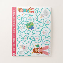 プリンセスがカエルを王子様に変える ジグソーパズル