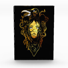 プリンセスがカラスに抱き寄せる フォトブロック