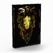 プリンセスがカラスに抱き寄せる フォトブロック (左)