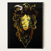 プリンセスがカラスに抱き寄せる プランナー手帳 (裏面)