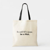 プリンセスが多い世界で，パイロット，ポジティブ トートバッグ (裏面)