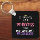 プリンセスが理解できないノベルティ キーホルダー (正面)