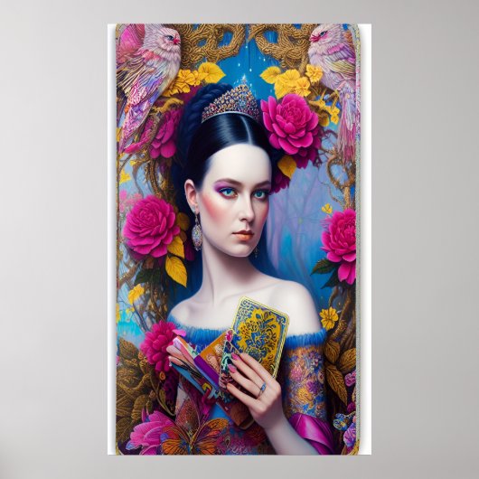 プリンセスが財布を見せびらかす ポスター (正面)