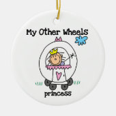 プリンセスその他のホイール セラミックオーナメント (正面)