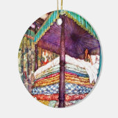 プリンセスとエンドウ セラミックオーナメント (左)