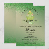 プリンセスとカエルの物語 招待状 (正面/裏面)