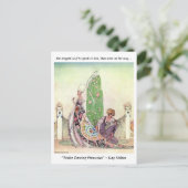 プリンセスとガーデンボーイ童話イラストレーション ポストカード (スタンド正面)