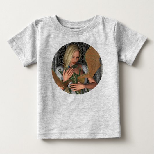 プリンセスとドラゴン ベビーTシャツ (正面)