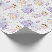 プリンセスとドラゴン ラッピングペーパー (角)