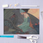 「プリンセスとドラゴン」Elenore Abbott著 薄葉紙 (クラフト)