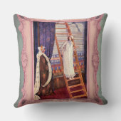 プリンセスとピーストーリーピロー | クッション (裏面)