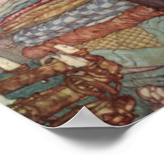 プリンセスとピーポスターラッカムフェアワイタリー ポスター (角)