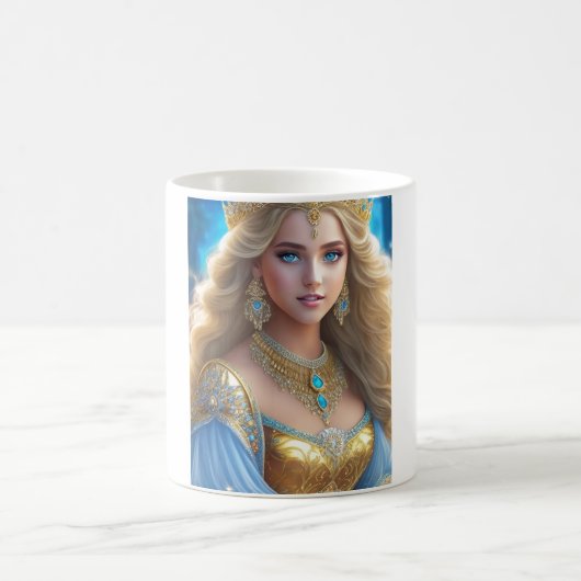 プリンセスとマグカップ コーヒーマグカップ (中央)