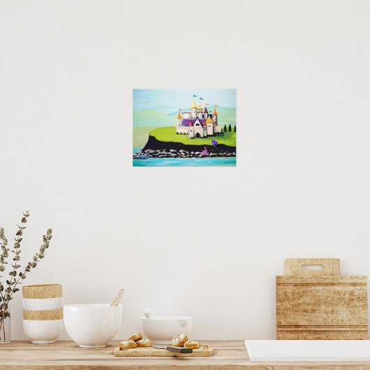 プリンセスと城 ポスター (キッチン)