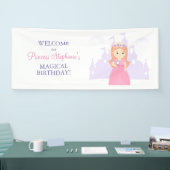 プリンセスと彼女の魔法の鏡 横断幕 (トレードショー)