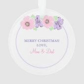 プリンセスと彼女の魔法鏡 オーナメント (裏面)