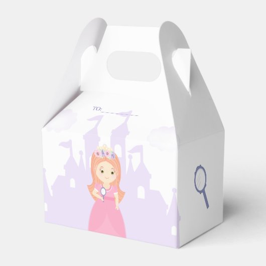 プリンセスと彼女の魔法鏡 フェイバーボックス (正面サイド)