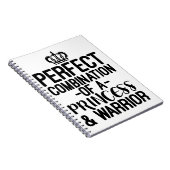 プリンセスと戦士の完璧な組み合わせ ノートブック (右側)