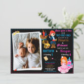 プリンセスと海賊の誕生日の招待状2テーマ 招待状 (スタンド正面)