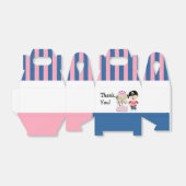 プリンセスと海賊誕生日パーティーのお願いボックス フェイバーボックス (折り畳みなし)