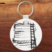 プリンセスと豆 キーホルダー (正面)