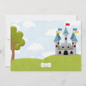 プリンセスと騎士のジョイント誕生パーティー 招待状 (裏面)