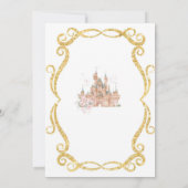 プリンセスと騎士の共同誕生日パーティー 招待状 (裏面)