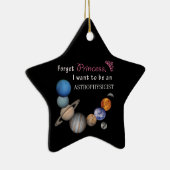 プリンセスなんて忘れろ - 天体物理学者 セラミックオーナメント (右)