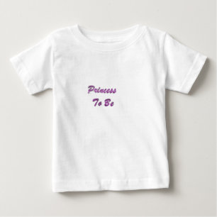 プリンセスになるためのチュチュボディスーツ ベビーTシャツ