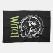 プリンセスに満ちた世界で魔女のハロウィンになる キッチンタオル (横)