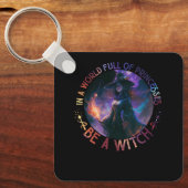 プリンセスに満ちた世界で魔女のハロウィンになる キーホルダー (正面)