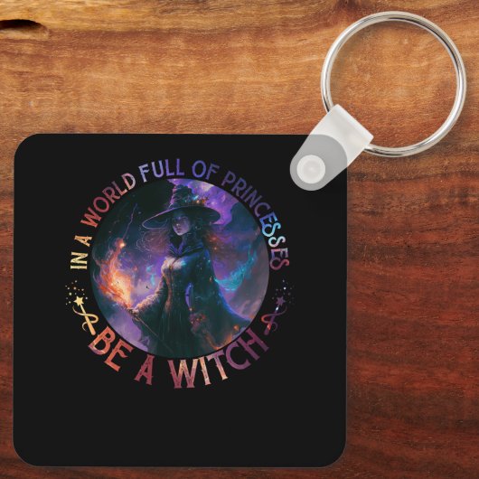 プリンセスに満ちた世界で魔女のハロウィンになる キーホルダー (裏面)