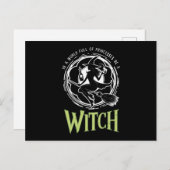 プリンセスに満ちた世界で魔女のハロウィンになる ポストカード (正面/裏面)