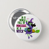 プリンセスに満ちた世界で 缶バッジ (正面&裏面)