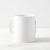 プリンセスのカモ コーヒーマグカップ (正面左)
