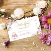 プリンセスのキャリッジフローラどのように大きいかママの腹 エンクロージャーカード